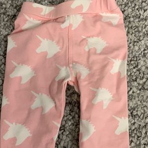 Baby girl unicorn pants